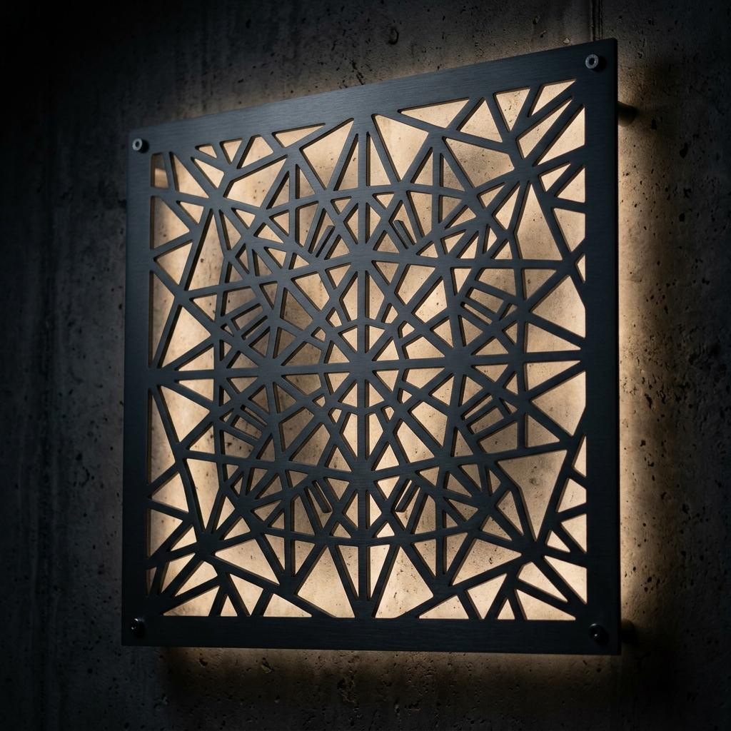 Laser Cut Metal Panels